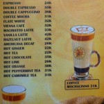 menu kopi bali house sanur