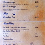 menu warung sunset bali