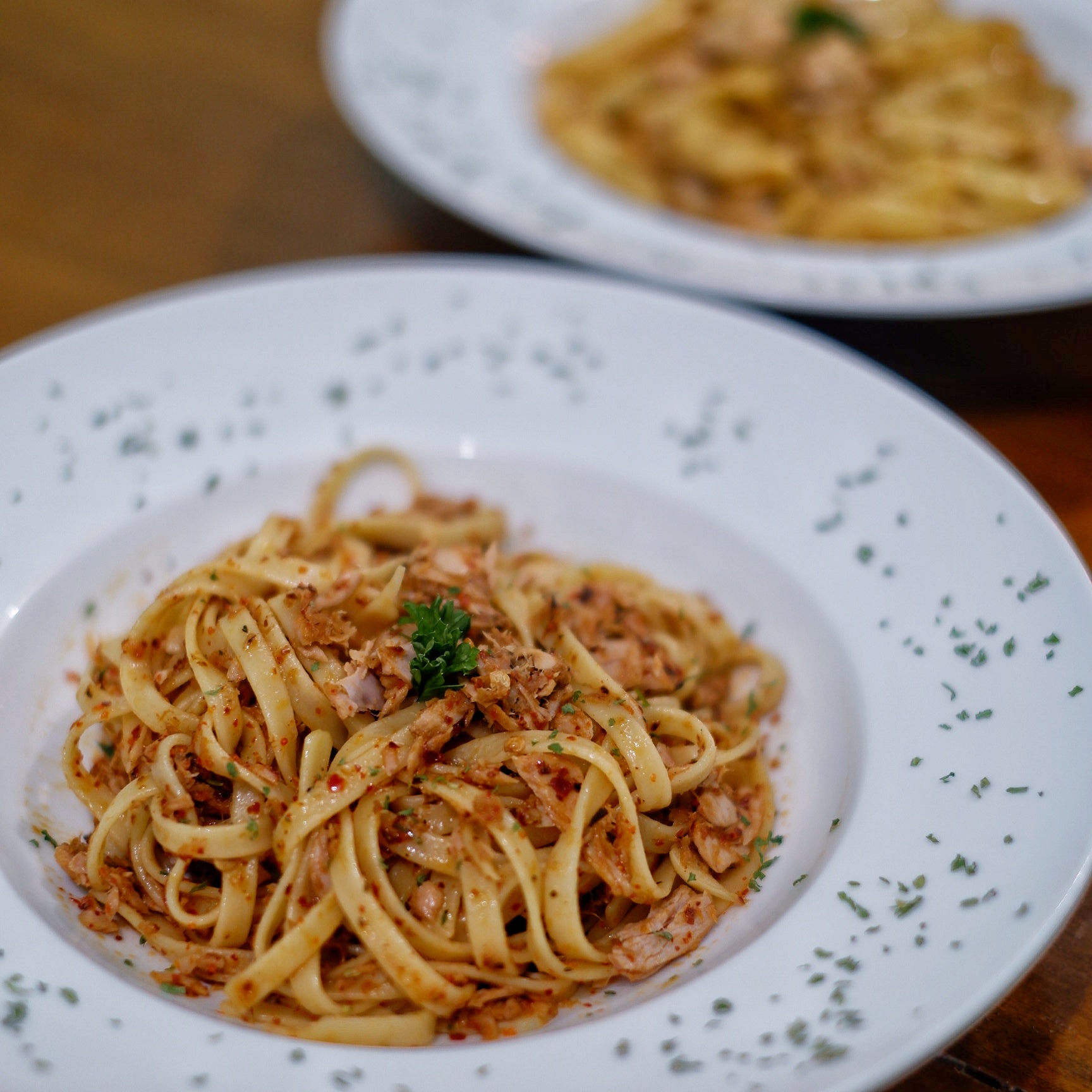 tuna aglio e'olio