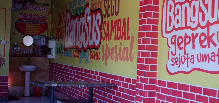 Ayam geprek bangsus kuta